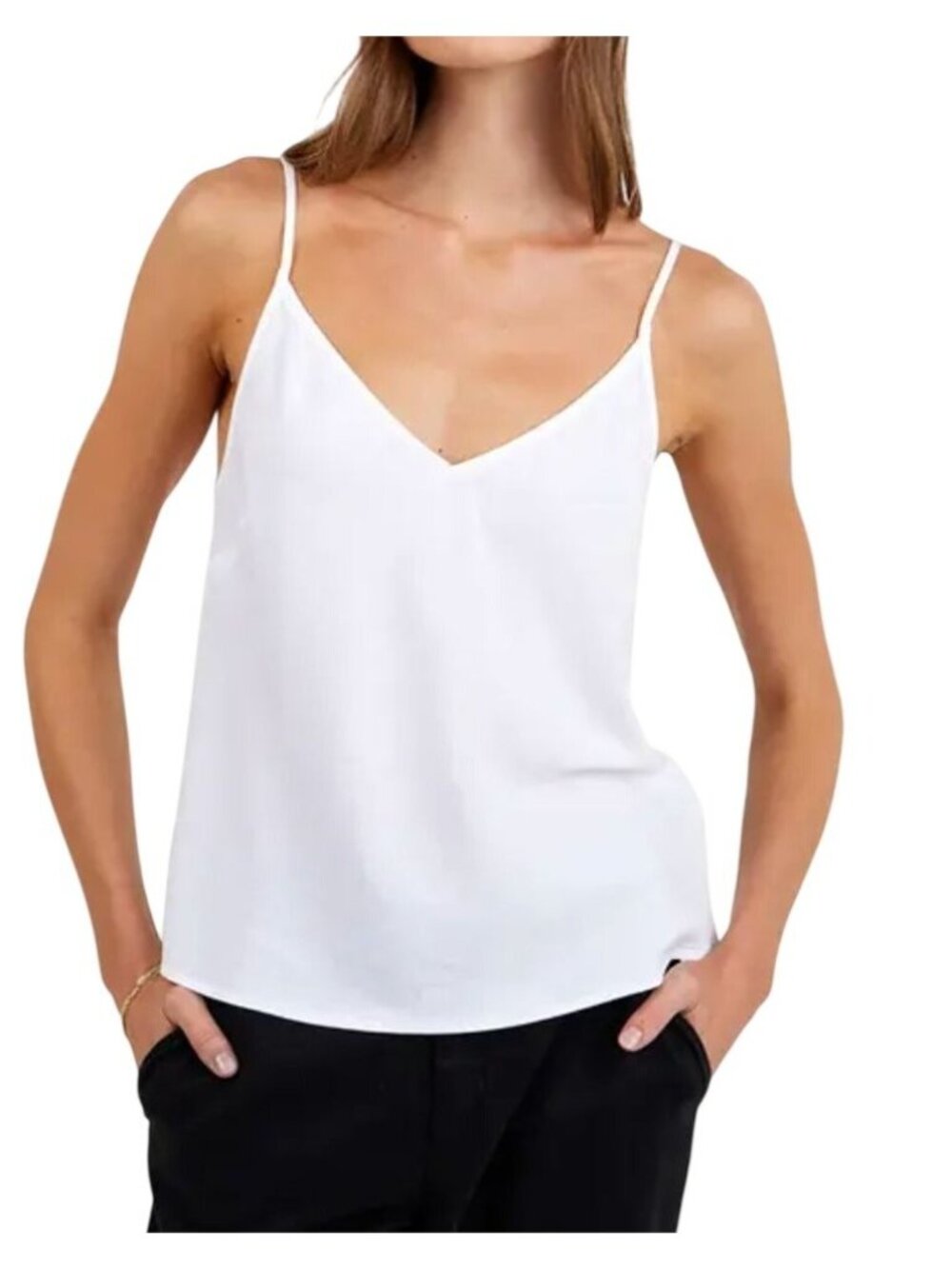Bella Dahl Clean Camisole White NWT - Size XS